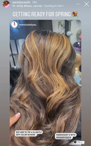 Style Living Ig Rhop Wendy Osefo New Hair Color 1