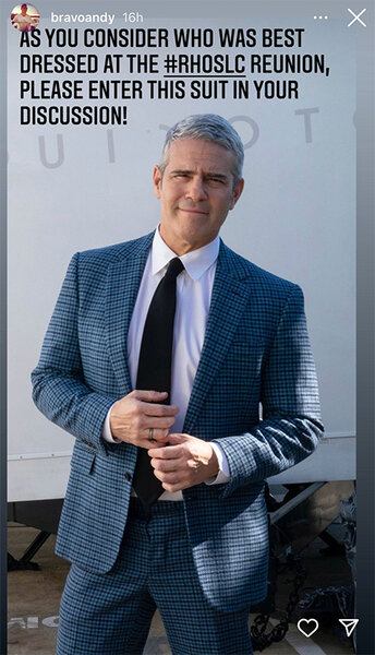 Style Living Ig Andy Cohen Rhoslc Reunion Best Dressed 1