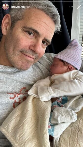 Andy Cohen Son Ben Meets Baby Sister