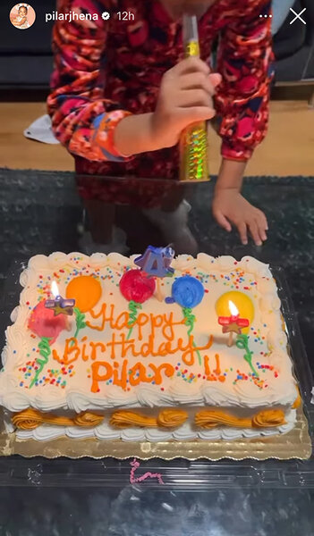 Porsha Williams daughter, PJ, birthday cake