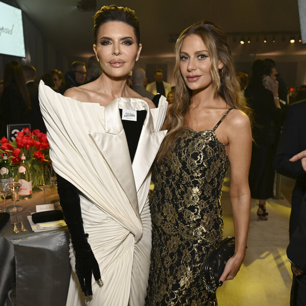 Dorit Kemsley and Lisa Rinna at Academy Awards viewing party