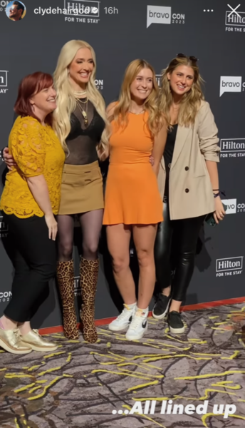 Erika Jayne Wears Sheer Tops and Miniskirts at BravoCon 2023 | The ...