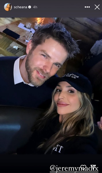 Jeremy Madix and Scheana Shay smiling together