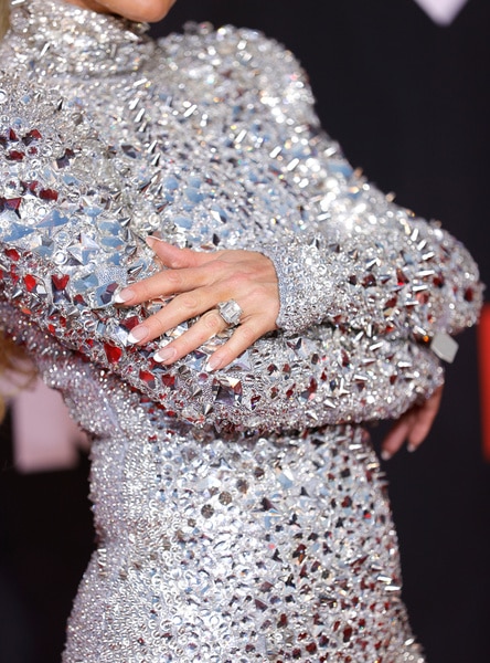 Paris Hilton's engagement ring.