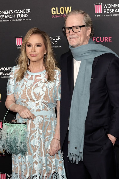 Kathy Hilton and Richard Hilton arrive at "An Unforgettable Evening" red carpet together