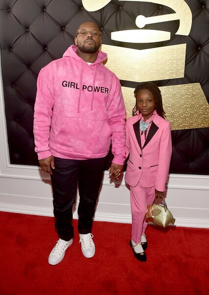 Grammys 2017: Schoolboy Q and Daughter on Red Carpet Photos