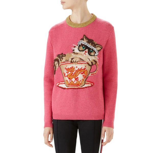 RHOBH's Erika Girardi Wears Pink Gucci Cat Sweater | Style & Living
