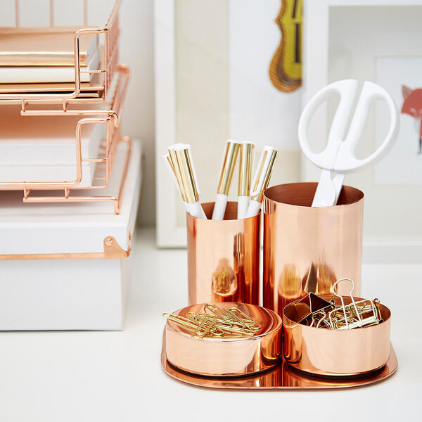 Favorite Things: Gold Office Supplies that are Going to Rock Your World - A  Slice of Style