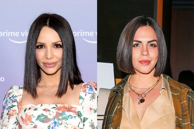 Split image of Scheana Marie and Katie Maloney