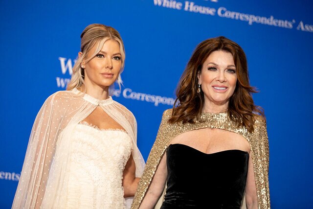 Ariana Madix and Lisa Vanderpump at a red carpet event.