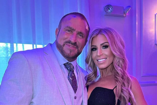 Frank Catania and Brittany Mattessich of The Real Housewives of New Jersey.