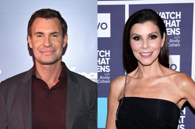 Split image of Jeff and Heather Dubrow