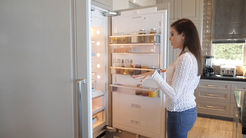 Heather Dubrow's fridge
