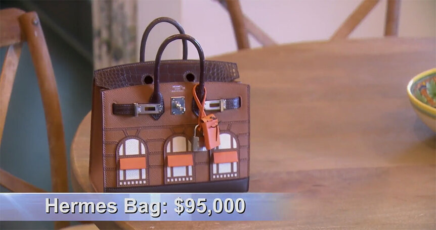 Style Living Rhobh Crystal Kung Minkoff Purse 1