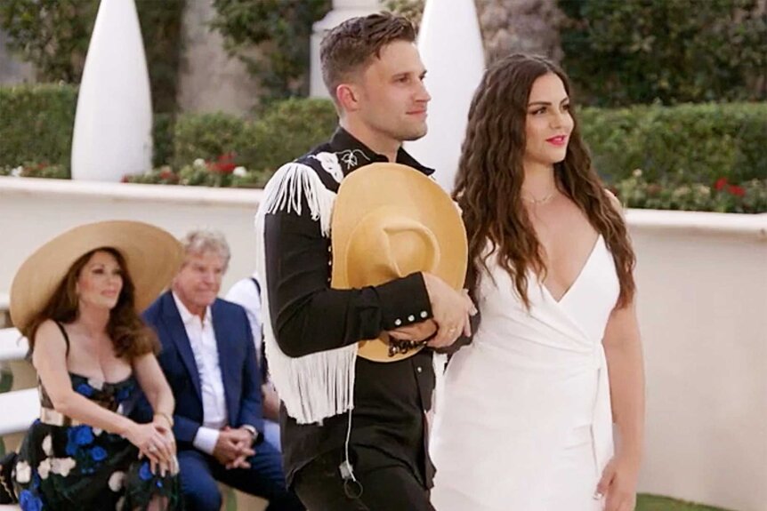 Katie Maloney and Tom Schwartz marry for a second time in Vegas during an episode of Vanderpump Rules