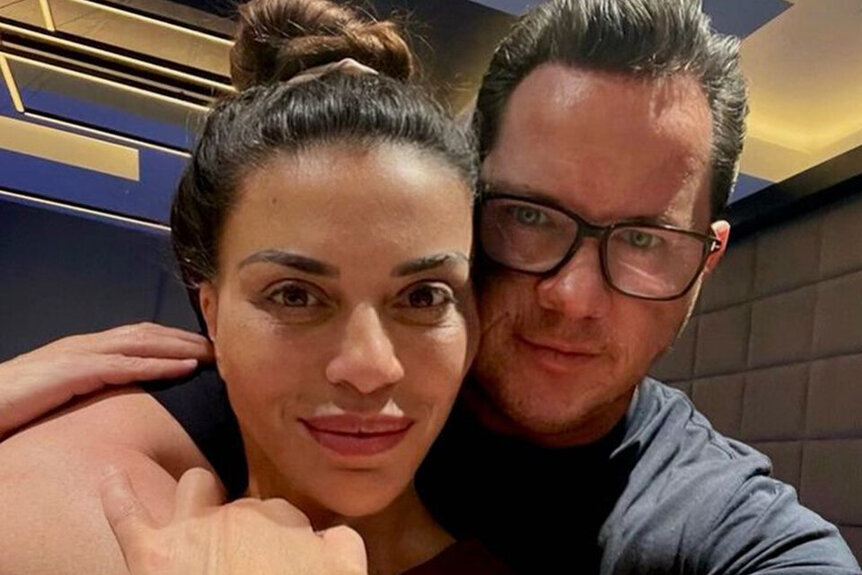 An Instagram photo of Paulie Connell with his arms around girlfriend Dolores Catania