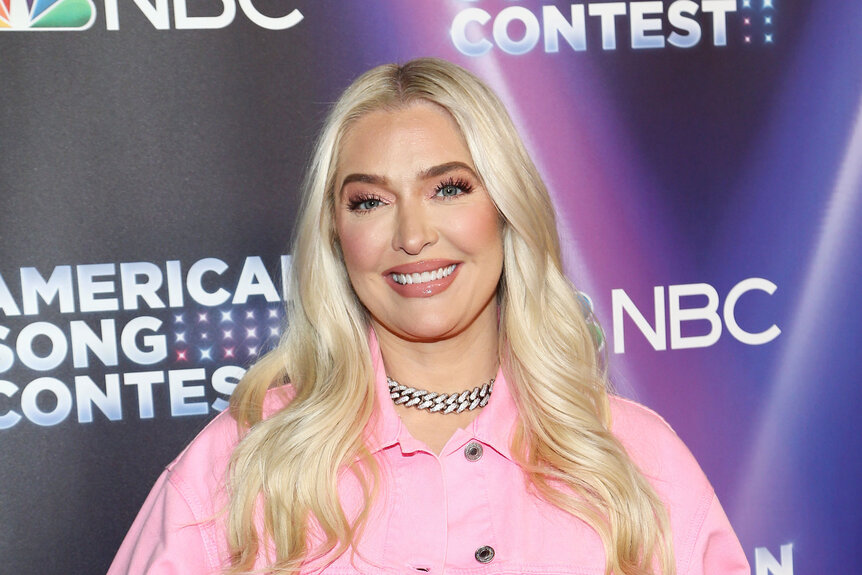 Erika Jayne attends NBC’s “American Song Contest” red carpet