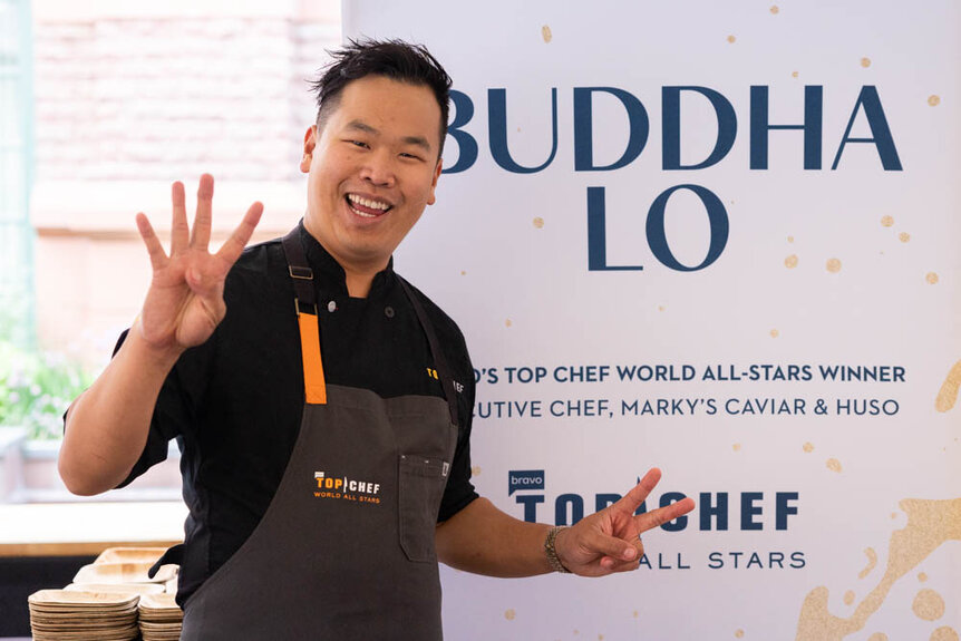 Buddha Lo Food at the at the 40th anniversary of the FOOD & WINE Classic