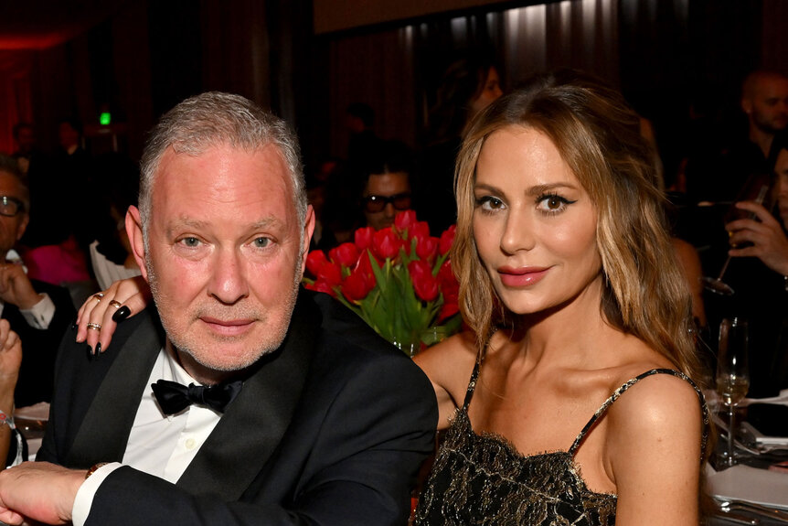 Paul Kemsley and Dorit Kemsley at a black tie event together