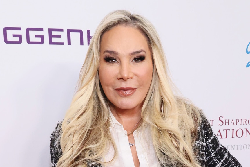 Adrienne Maloof attends the Brent Shapiro Foundation For Drug Prevention event hosted by Lala Kent at The Beverly Hilton on September 30, 2023 in Beverly Hills, California.