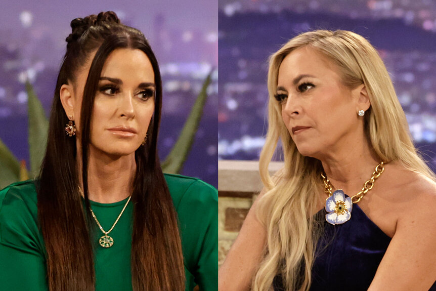 Split of Sutton Stracke and Kyle Richards at the RHOBH reunion
