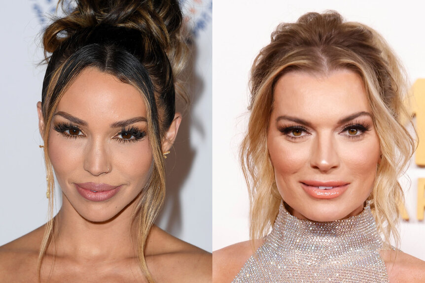 A split of Scheana Shay and Lindsay Hubbard.