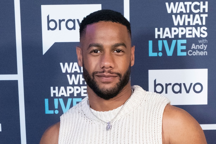 Amir Lancaster at the Watch What Happens Live clubhouse in New York City.