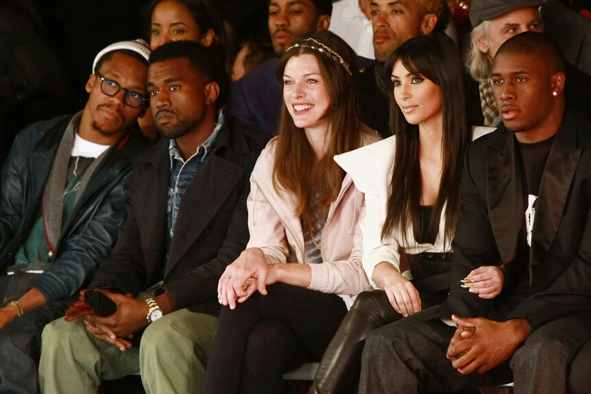 Burberry's LDFW Front Row Celebrity Photos: Kanye West & More